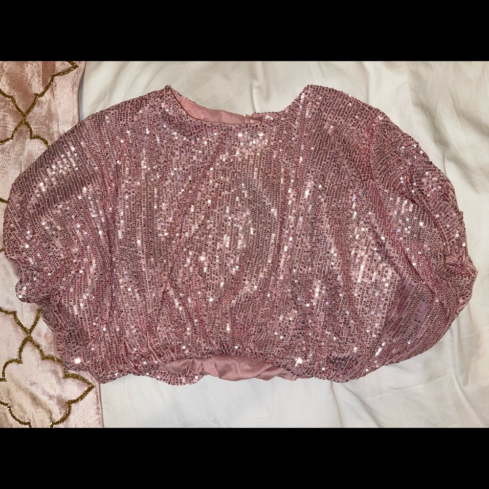 Endless Rose pink sparkle set. size small
